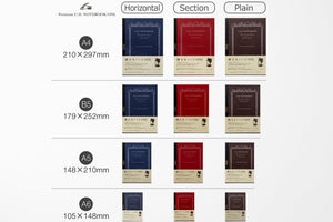 Apica Premium C.D. Notebook - B5 - Grid - 192 Pages