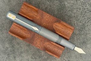 Black Forest Pens MultiMill Minimo Fountain Pen - Grey Anodised Aluminium