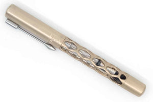 Black Forest Pens Rhombus Fountain Pen - Brass