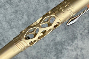 Black Forest Pens Rhombus Minimo Fountain Pen - Brass
