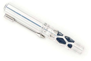Black Forest Pens Rhombus Minimo Fountain Pen - Polished Aluminium