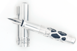 Black Forest Pens Rhombus Minimo Fountain Pen - Polished Aluminium