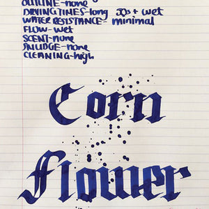Diamine Flower Cornflower Fountain Pen Ink