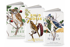 Field Notes Birds & Trees of North America A – Ruled 3-Pack