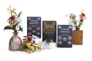 Field Notes Fall Flowers – Ruled 3-Pack