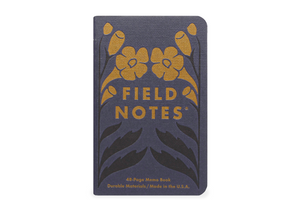 Field Notes Fall Flowers – Ruled 3-Pack