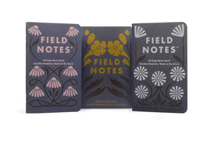 Field Notes Fall Flowers – Ruled 3-Pack