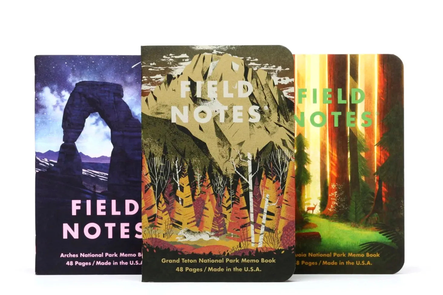 Field Notes National Parks D – Graph Paper 3-Pack