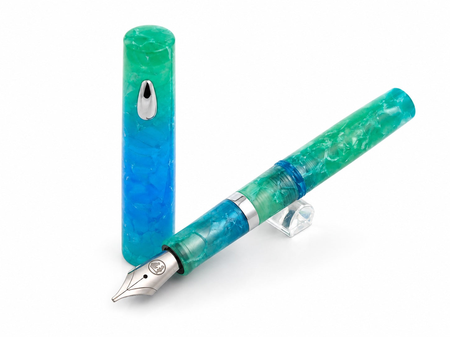 Fine Writing International Pencket Pocket Fountain Pen | Icicle - ST