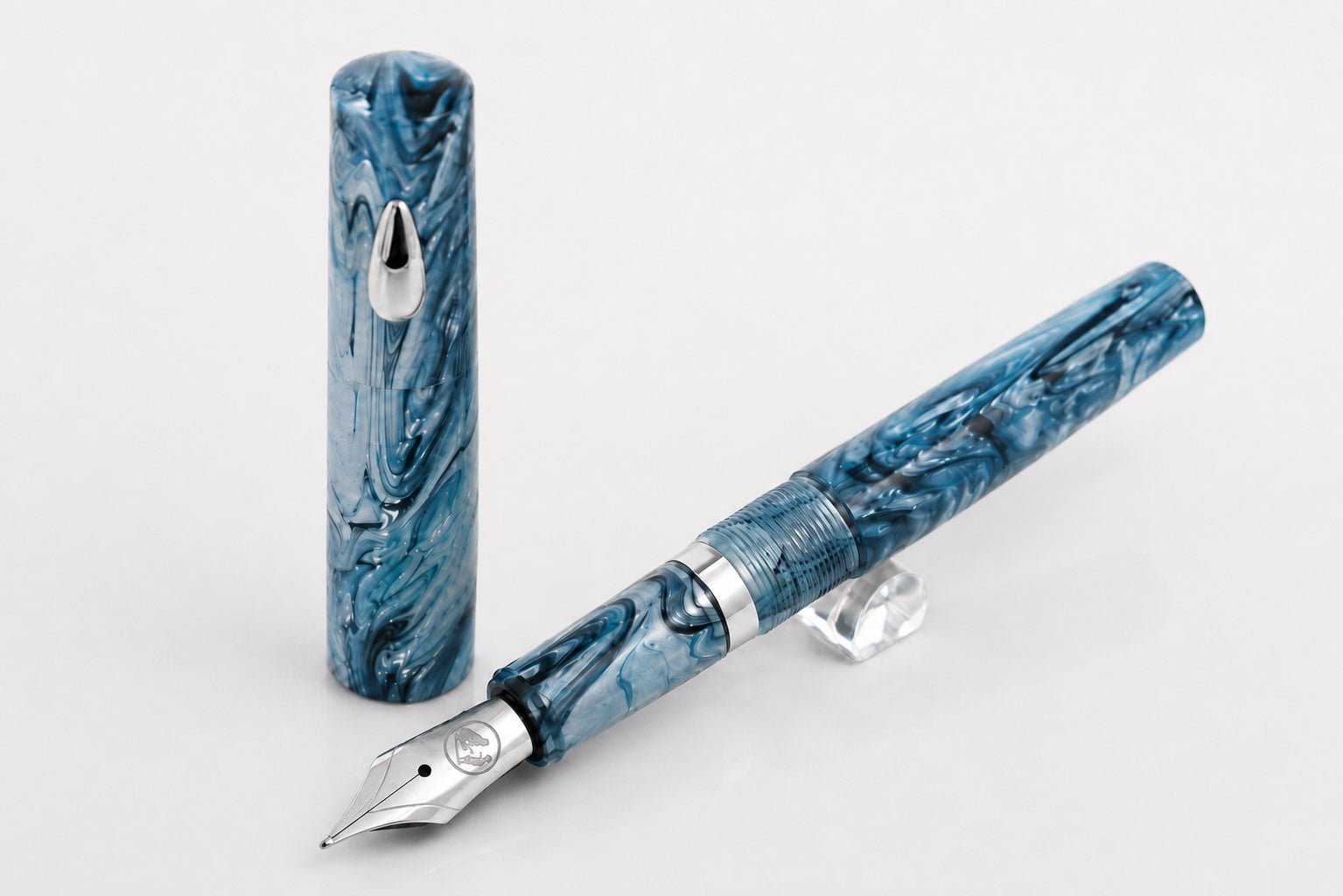 Fine Writing International Pencket Pocket Fountain Pen | Swamp Fog - ST