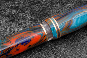 Gioia Metis Iride Fountain Pen - Rose Gold Trim