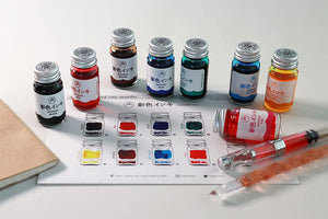 Guitar Saishiki Fountain Pen Ink - Black