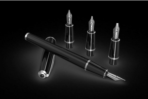 Scrikss Vintage 33 Fountain Pen Calligraphy Set - Black
