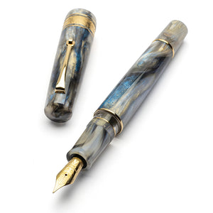 Leonardo MZG 2.0 Fountain Pen - Orchidea Blue GT #6