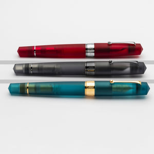 Leonardo MZG Fountain Pen Pura - Petrol GT