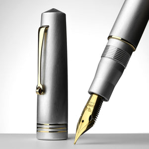 Leonardo Momento Zero Fountain Pen – Aluminum – GT #6
