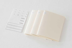 Midori MD Notebook Light A4 Blank 3-pack
