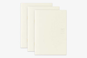 Midori MD Notebook Light A6 Blank 3-pack
