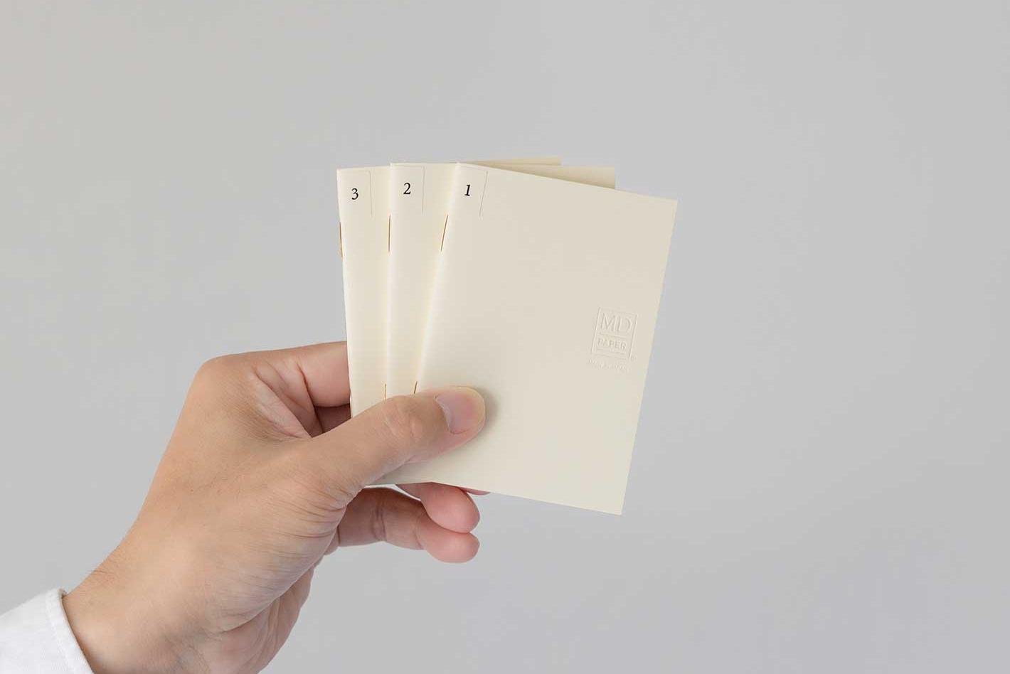 Midori MD Notebook Light A7 Blank 3-pack