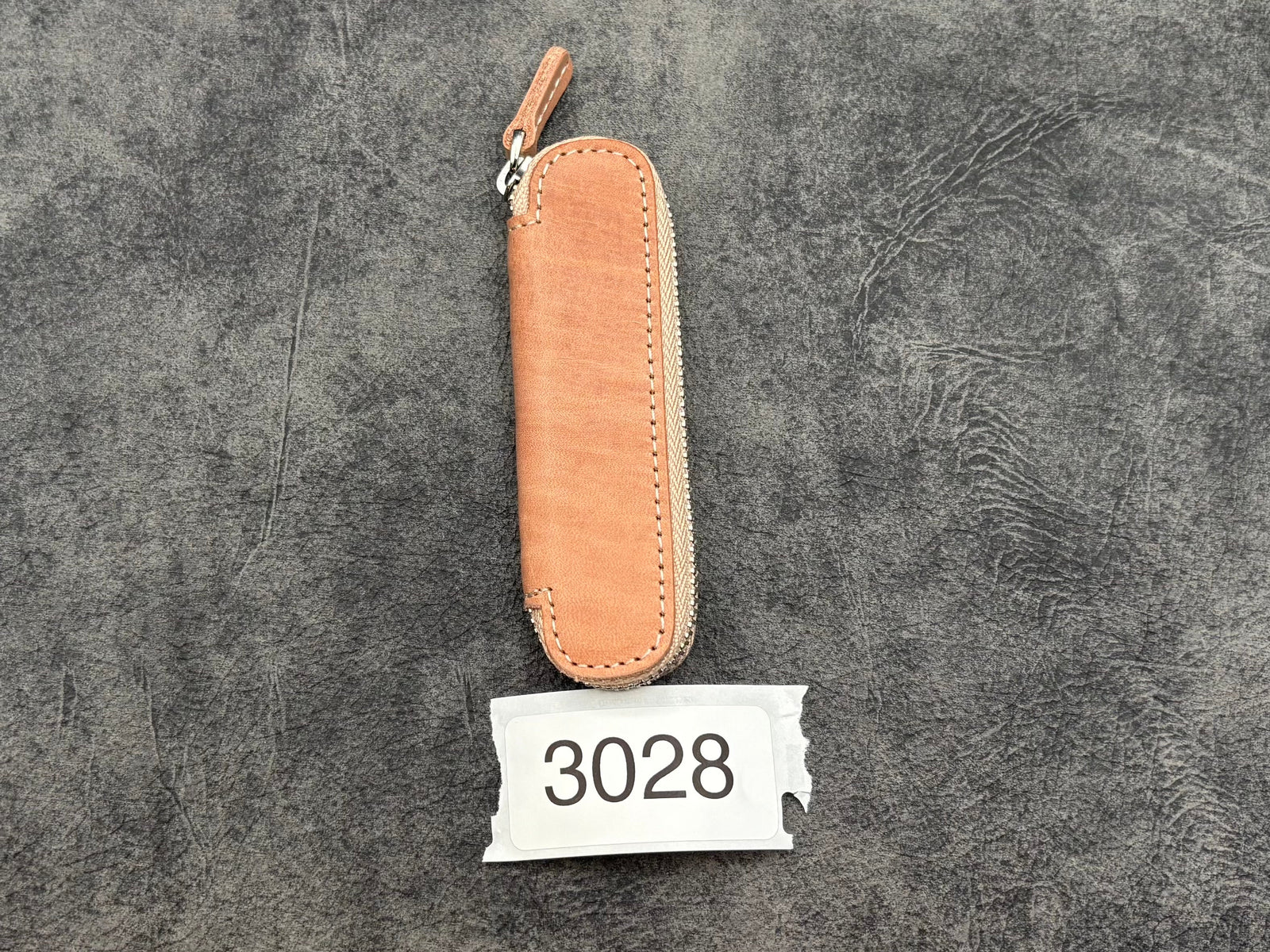 SECONDS Leather Zippered Single Pen Case for Kaweco - Pocket Pen - 3028