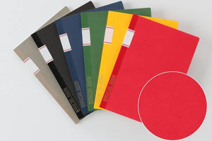 Stalogy Vintage Notebook - B5 - Lined - 104 Pages - Red