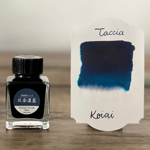 Taccia Hokusai Koiai Ink