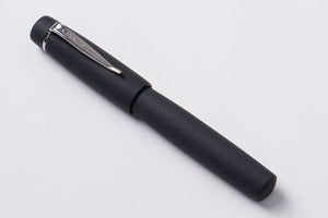 ULPIA 117 Ebonite Fountain Pen - B.C. Black (Textured Ebonite)