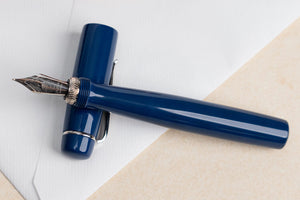 Ulpia 117 Ebonite Fountain Pen - Celeste Blue
