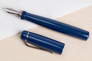 Ulpia 117 Ebonite Fountain Pen - Celeste Blue
