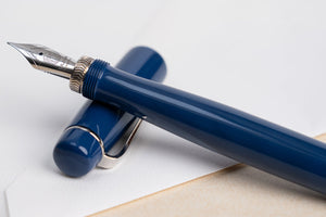 Ulpia 117 Ebonite Fountain Pen - Celeste Blue