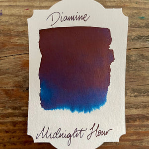 Diamine Midnight Hour Ink