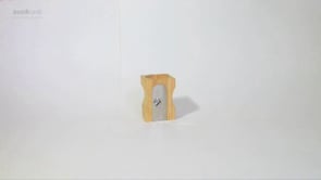Wood Sharpener Desk Tidy - Dark