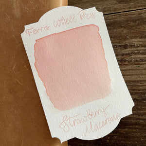 Ferris Wheel Press Strawberry Macaron Ink