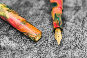 Galen X Studyo Agackakan - Fountain Pen V1 - Adirondack Autumn