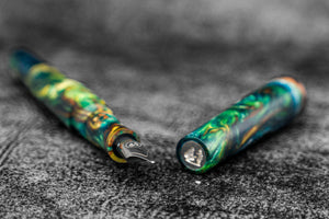Galen X Studyo Agackakan - Fountain Pen V1 - Belize Cenote