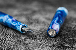 Galen X Studyo Agackakan - Fountain Pen V1 - Galaxy Trek Nebule