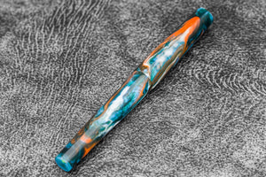 Galen X Studyo Agackakan - Fountain Pen V1 - King Fisher
