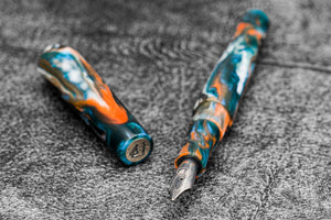 Galen X Studyo Agackakan - Fountain Pen V1 - King Fisher