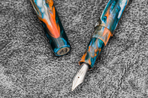 Galen X Studyo Agackakan - Fountain Pen V1 - King Fisher