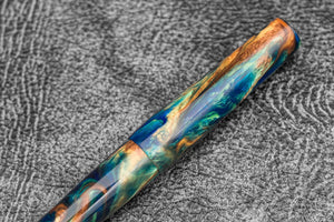 Galen X Studyo Agackakan - Fountain Pen V1 - Ocean Cenote