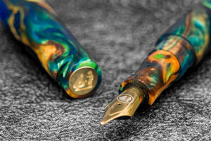 Galen X Studyo Agackakan - Fountain Pen V1 - Ocean Cenote