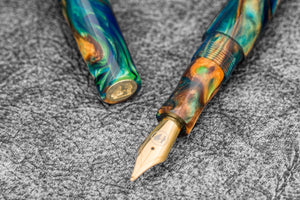 Galen X Studyo Agackakan - Fountain Pen V1 - Ocean Cenote