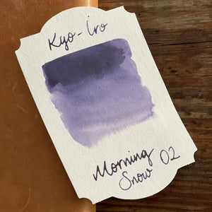 Kyo-iro Ohara's Morning Snow Ink