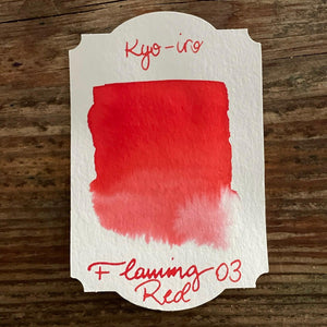 Kyo-iro Fushimi's Flaming Red Ink