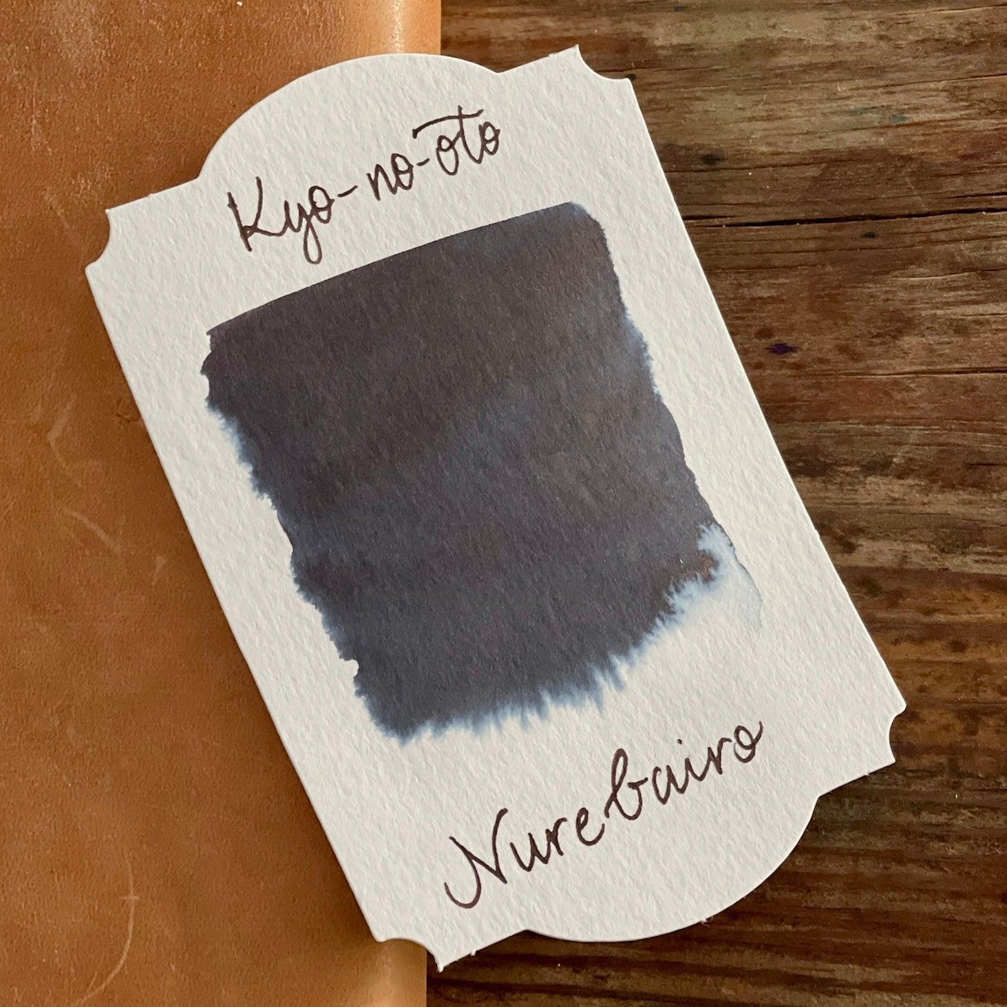 Kyo-no-oto Nureba-iro Ink