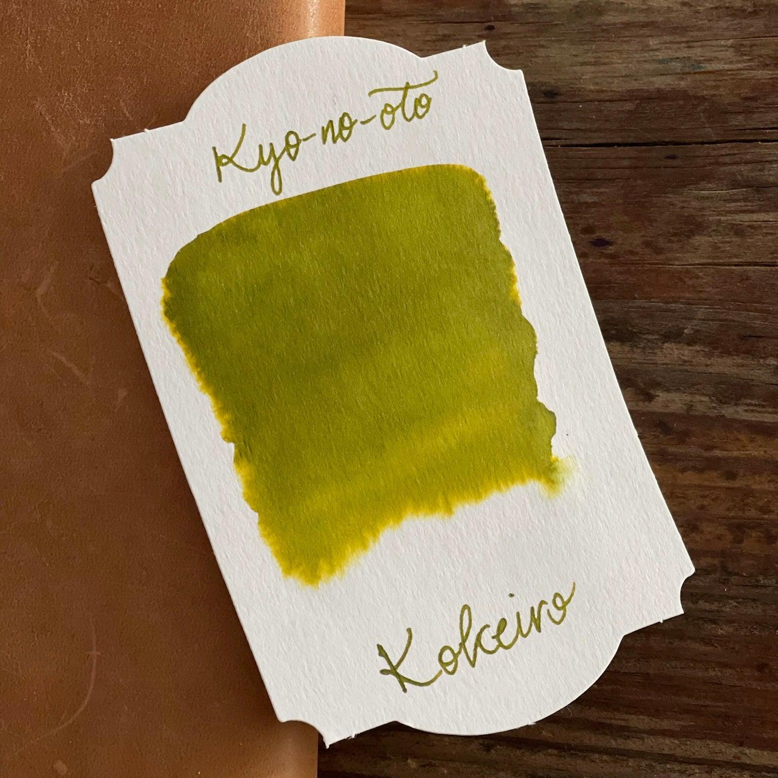 Kyo-no-oto Koke-iro Ink