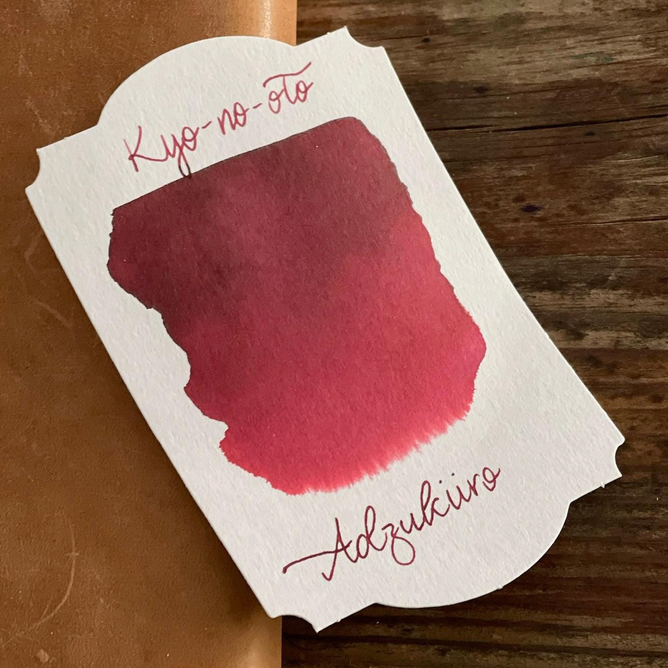 Kyo-no-oto Adzuki-iro Ink