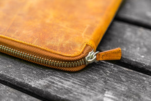 Leather Zippered A5 Leuchtturm1917 Notebook Folio - Crazy Horse Brown