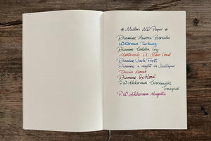 Midori MD Notebook - A5 - Blank - 176 Pages