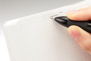 Stalogy 365Days Notebook - A5 - Grid - 368 Pages - Black